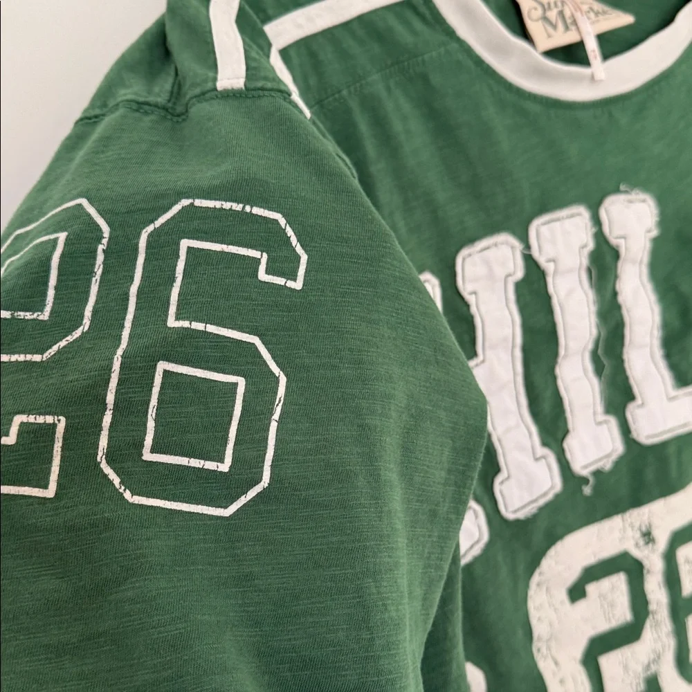 Free People Green Philly Sports Tee - Picture 7 of 9